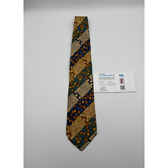 Givenchy Other - Givenchy Essentials Couture Necktie Men's Abstract Geometric Print Silk Tie